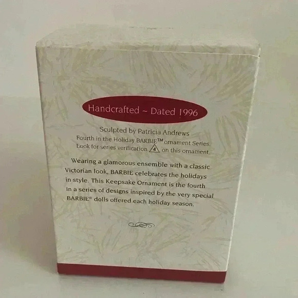 Hallmark Keepsake Ornament Holiday Barbie - Picture 3 of 13